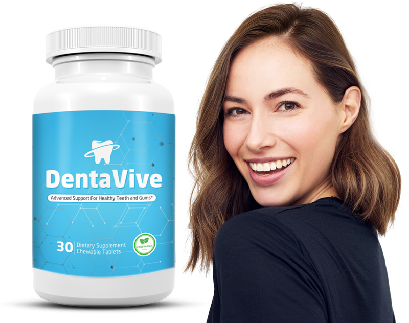 DentaVive oral probiotic chewable for gum health and fresh breath
