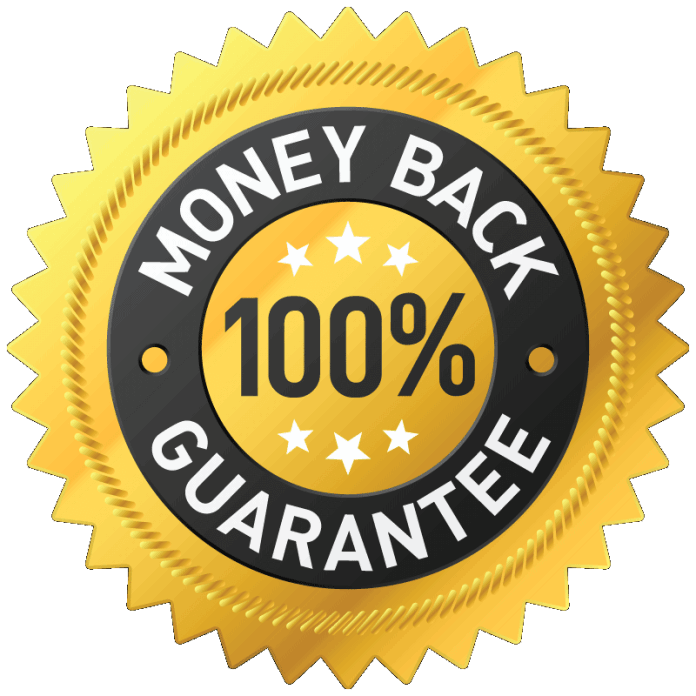 DentaVive 60-day money-back guarantee seal